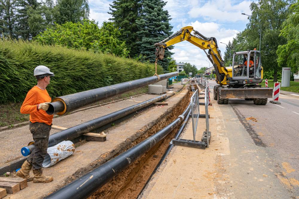 Travaux publics à Grez-Neuville